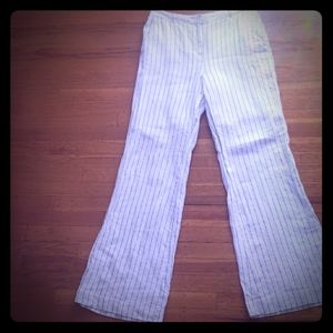 Michael Kors pin stripe linen pants